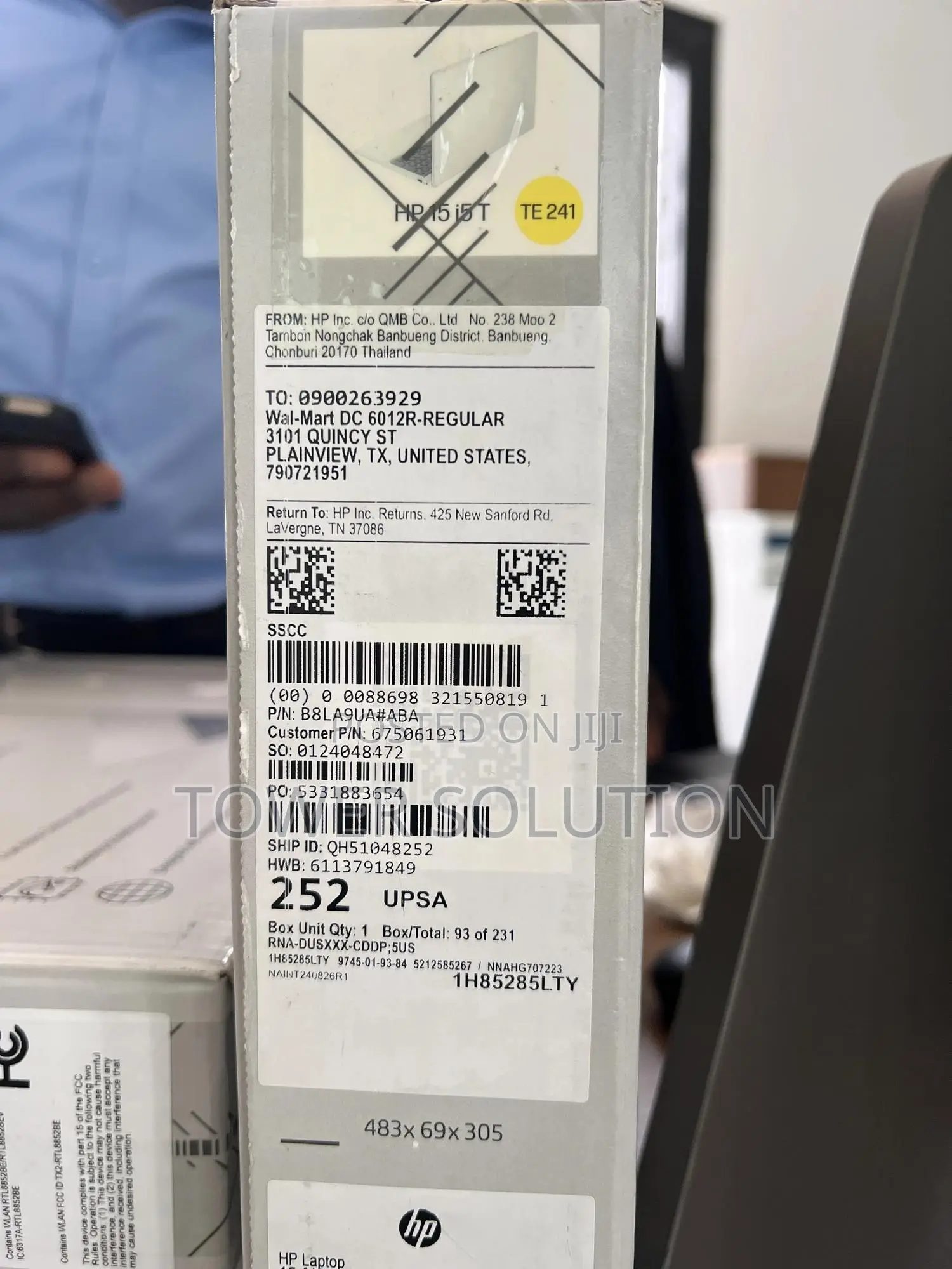 New Laptop HP 15 8GB Intel Core i5 SSD 512GB