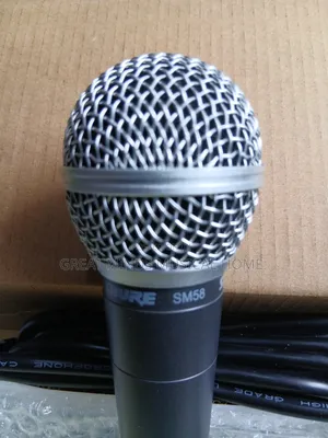 Shure Sm58 Cord Microphone