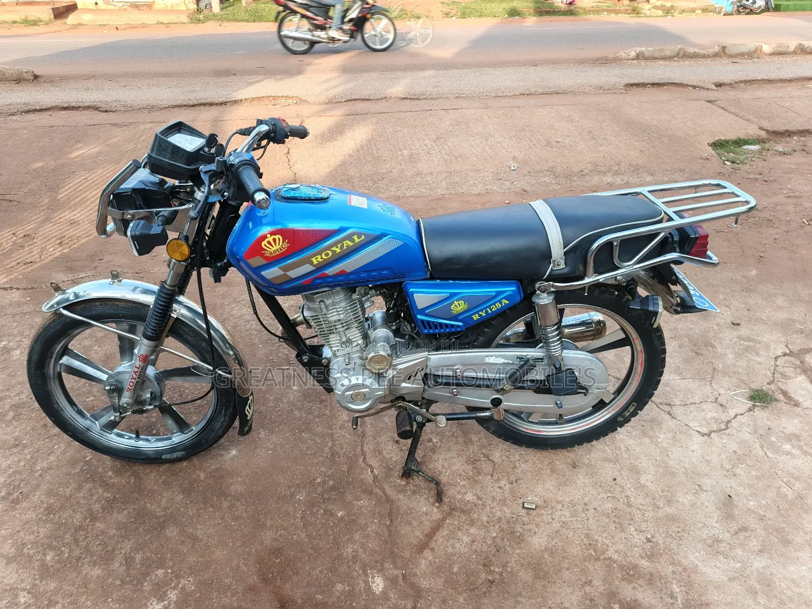 Royal Motorcycle 2023 Blue