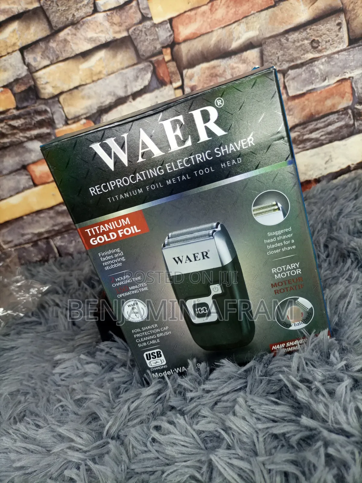 Reciprocating Electric Shaver