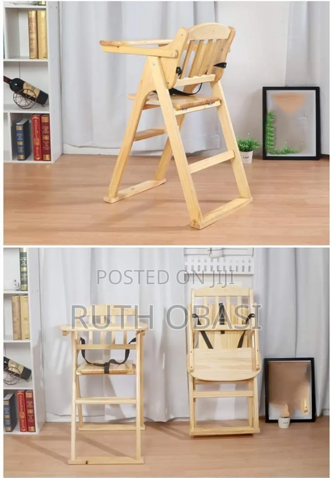 Baby Wooden Back Chair