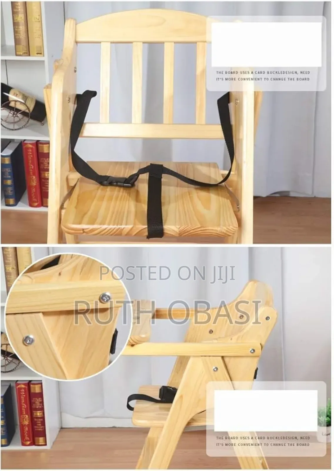 Baby Wooden Back Chair
