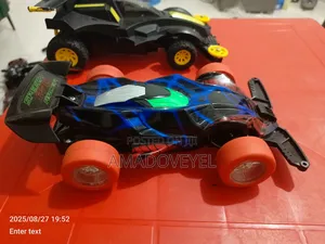 Spider Man and Batman Race Car