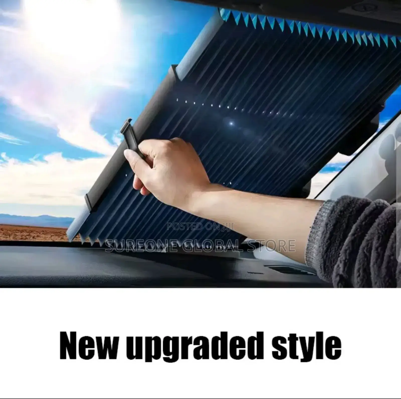 Car Windshield Sunshade Curtain