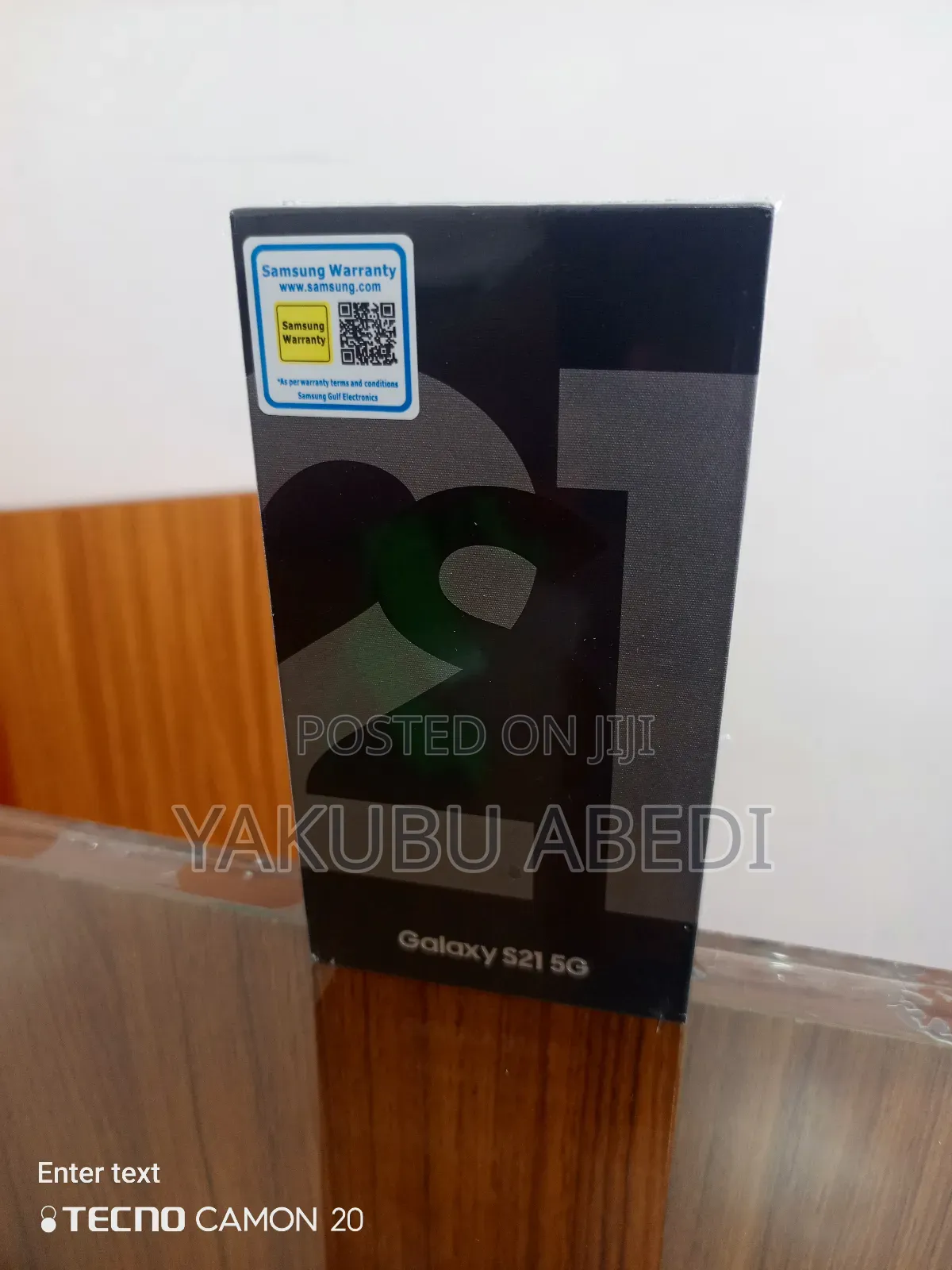 New Samsung Galaxy S21 5G 256 GB Black