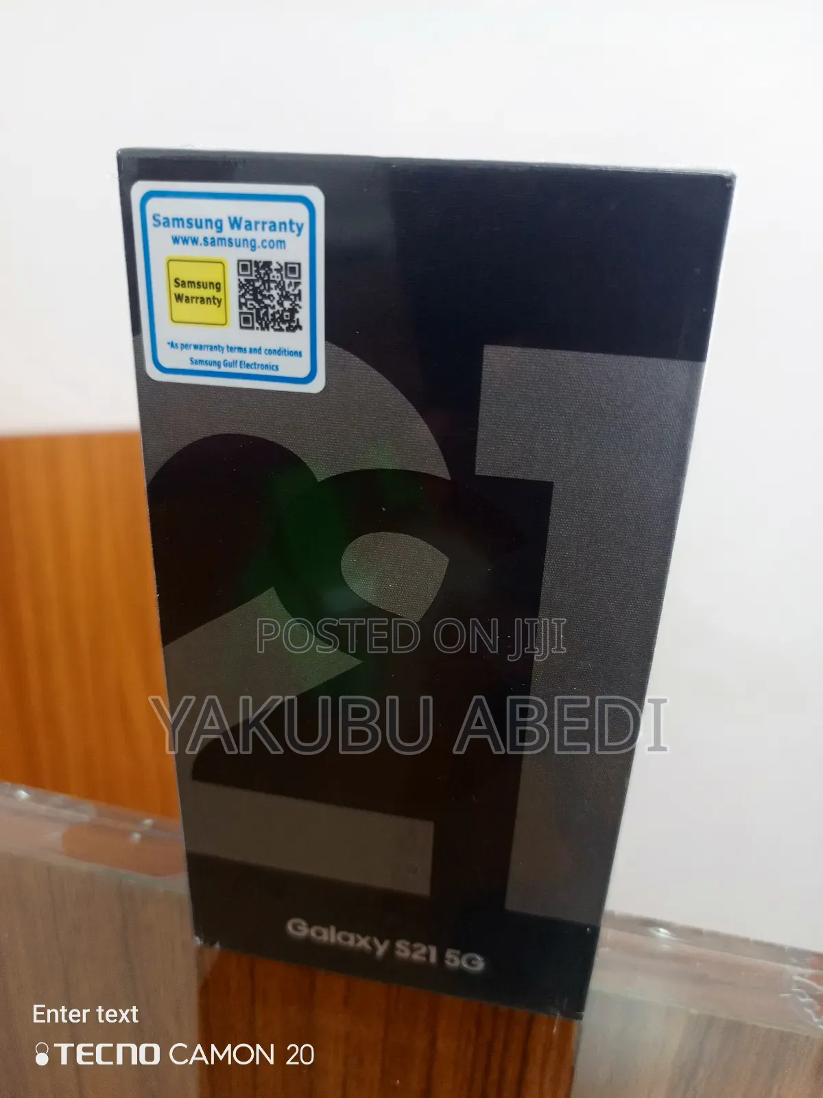 New Samsung Galaxy S21 5G 256 GB Black