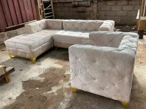 Elegante L-Shape Sofà and Single Seater Available in All Colors