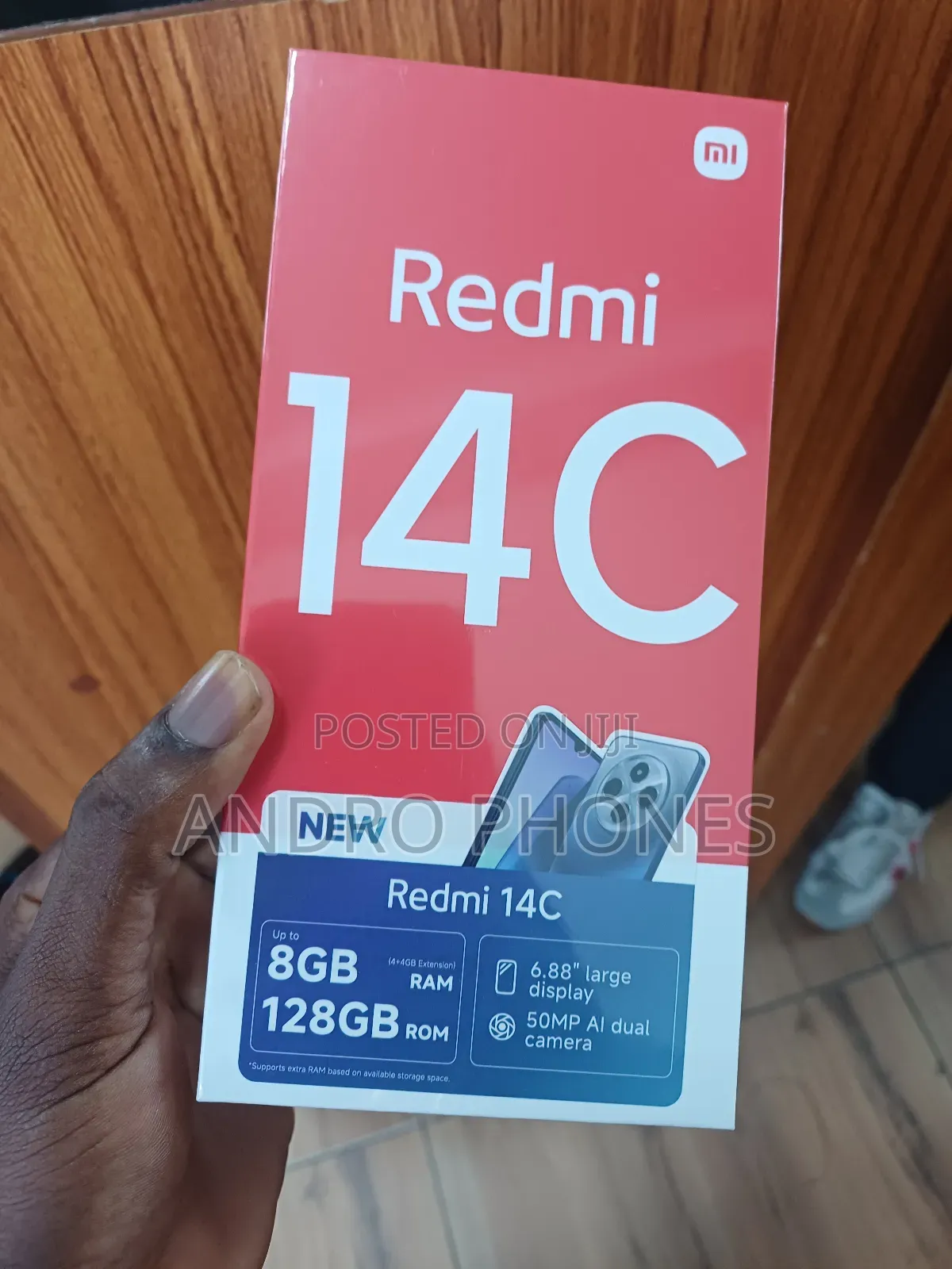 New Xiaomi Redmi 14C 128 GB Black