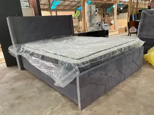 Elegante Double Bedframe With Mattress Available in Colors