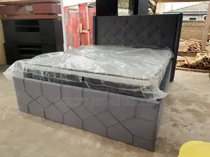 Elegante Double Bedframe With Mattress Available in Colors