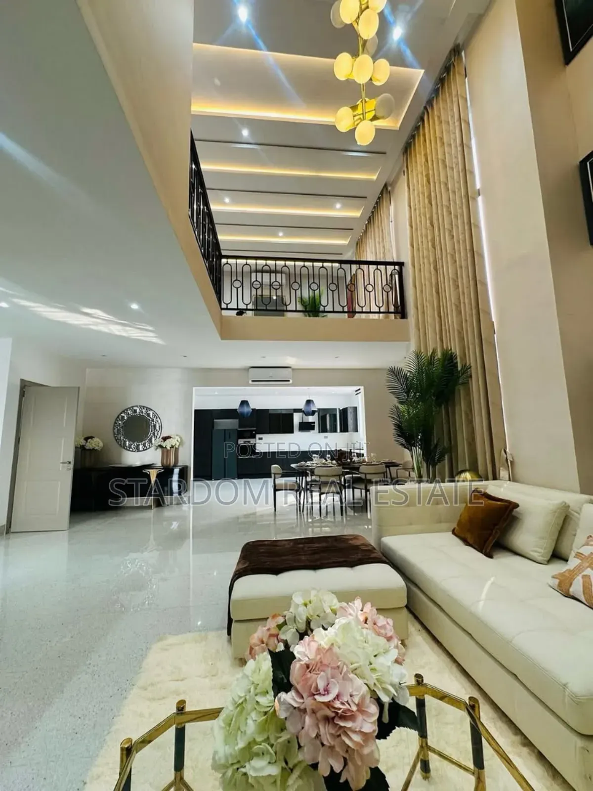 Furnished 4bdrm Duplex in East Legon Hills for sale