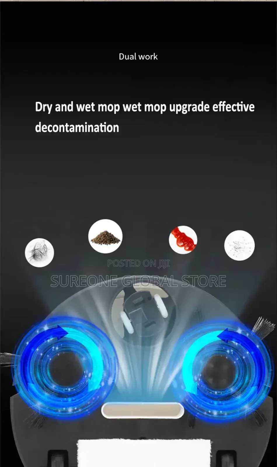 3in1 Intelligent Sweeping Robot