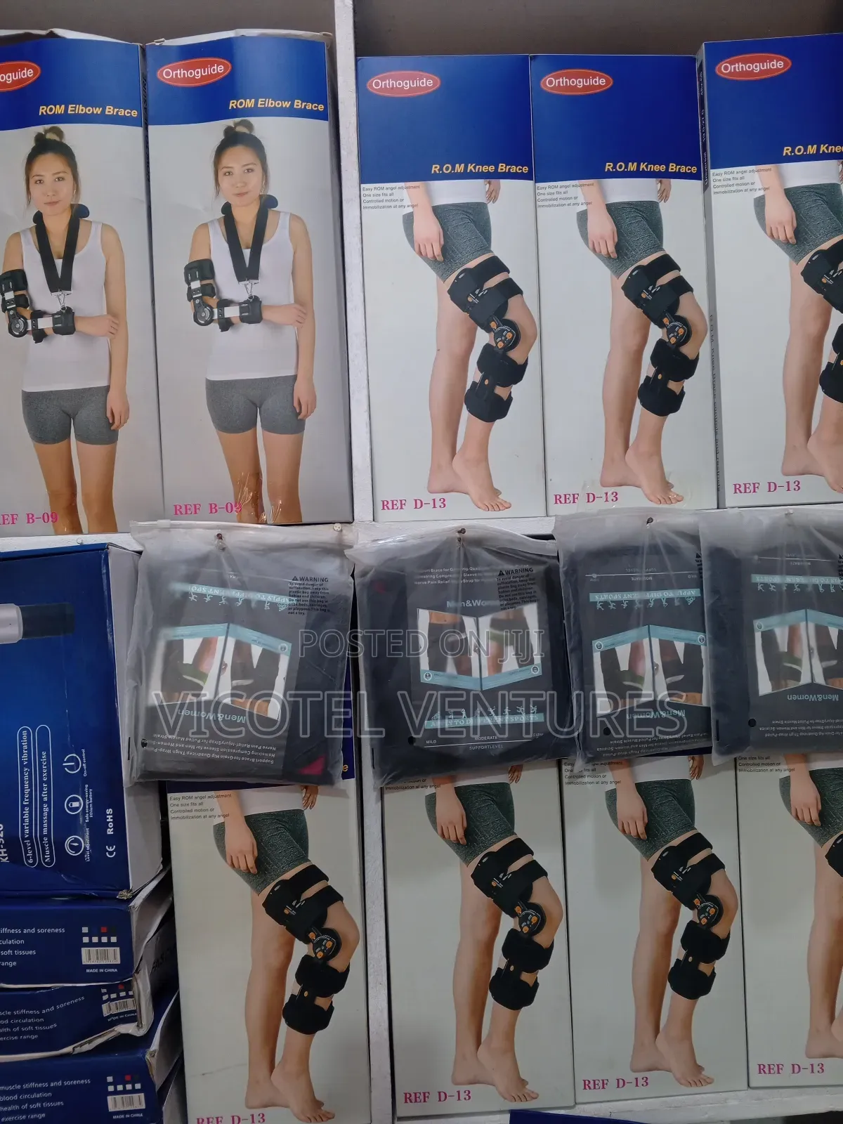 Hinged Knee Brace and Elbow Brace