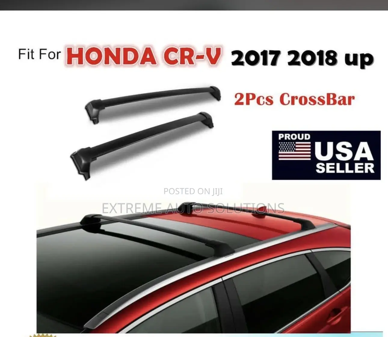 Honda Cr-v 2017 2018 Up 2pcs Crossbar