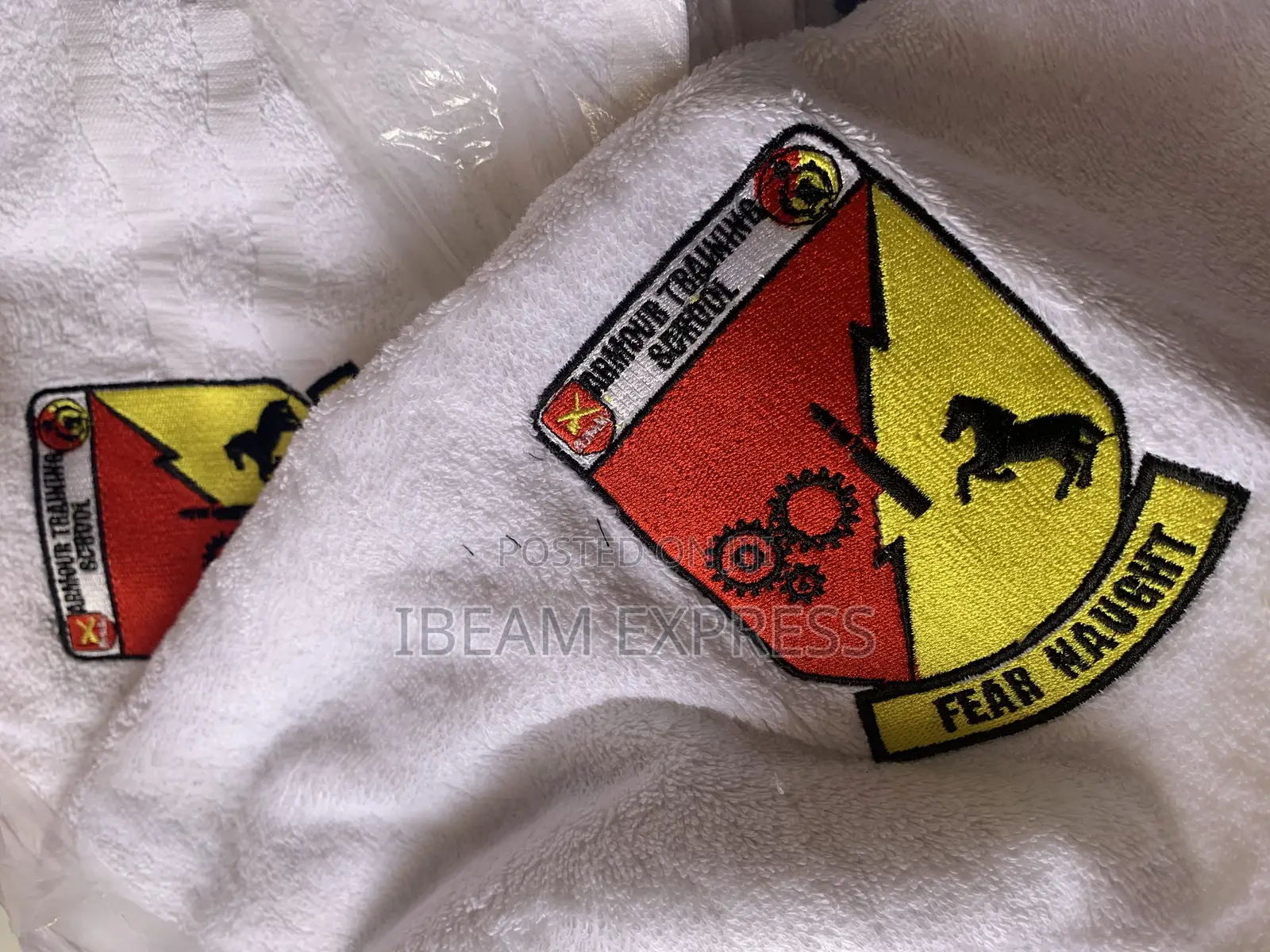 Embroidery Printing on Hand Towels