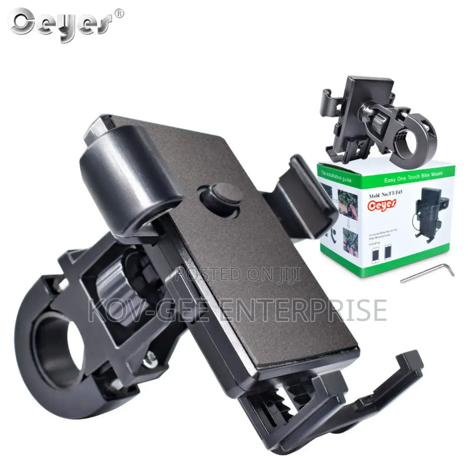Phone Holder For Motor Bikes And Bicycles