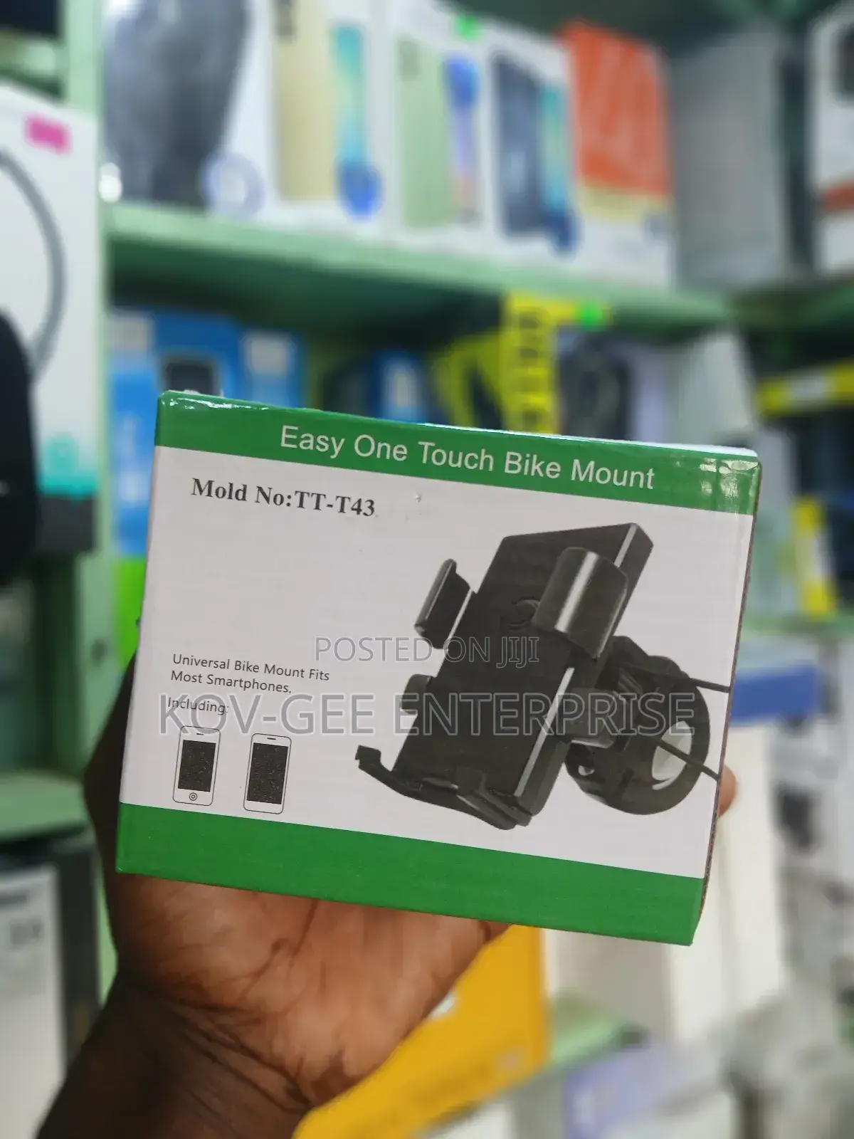 Phone Holder For Motor Bikes And Bicycles