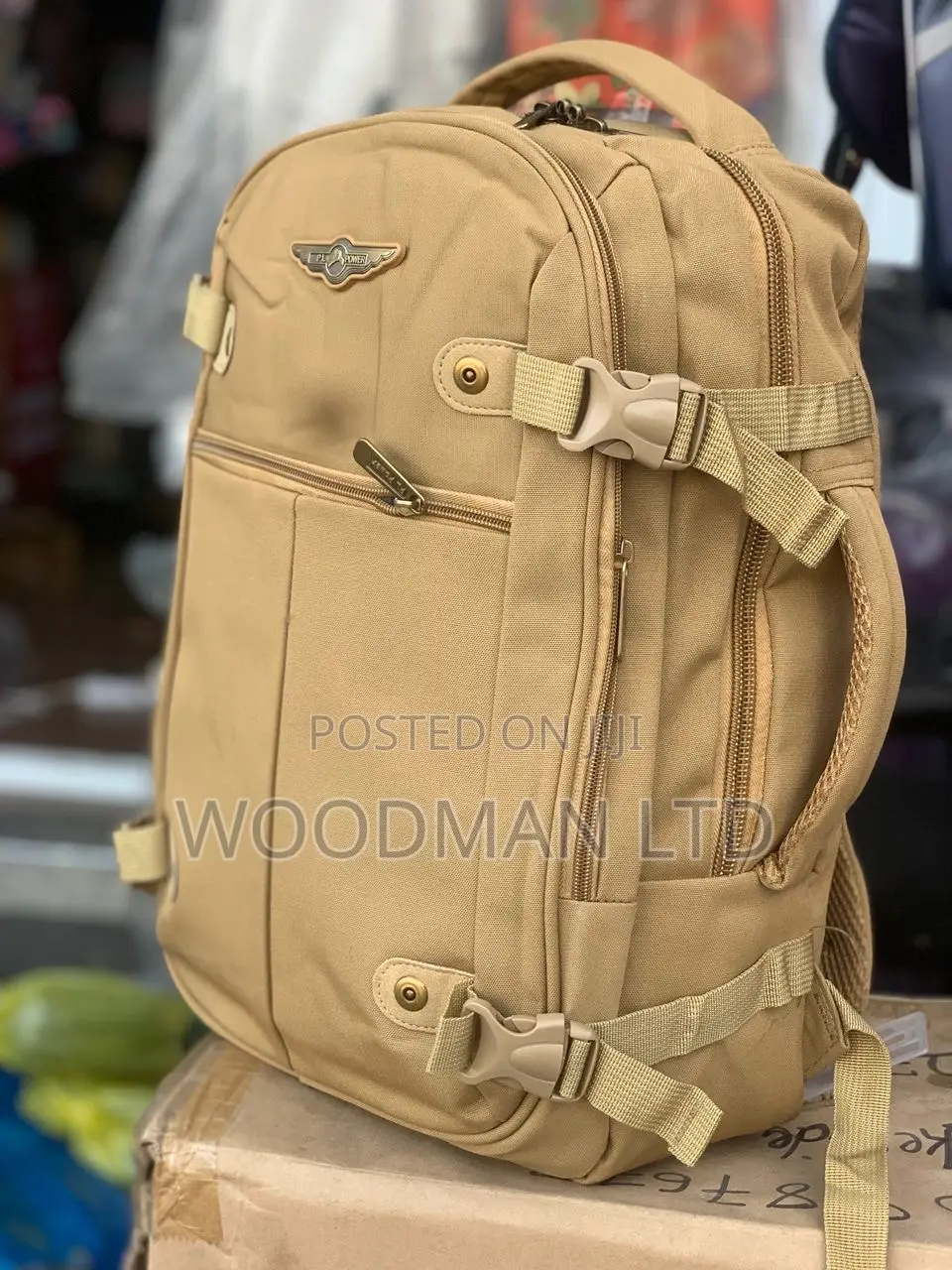Spacious Travel Bag With Laptop Compartment