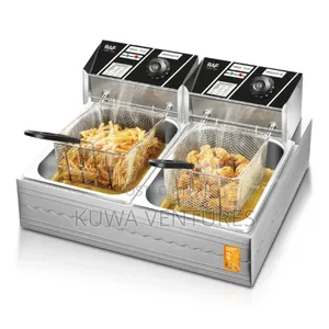 Double Pan Deep Fryer 5.5l + 5.5l