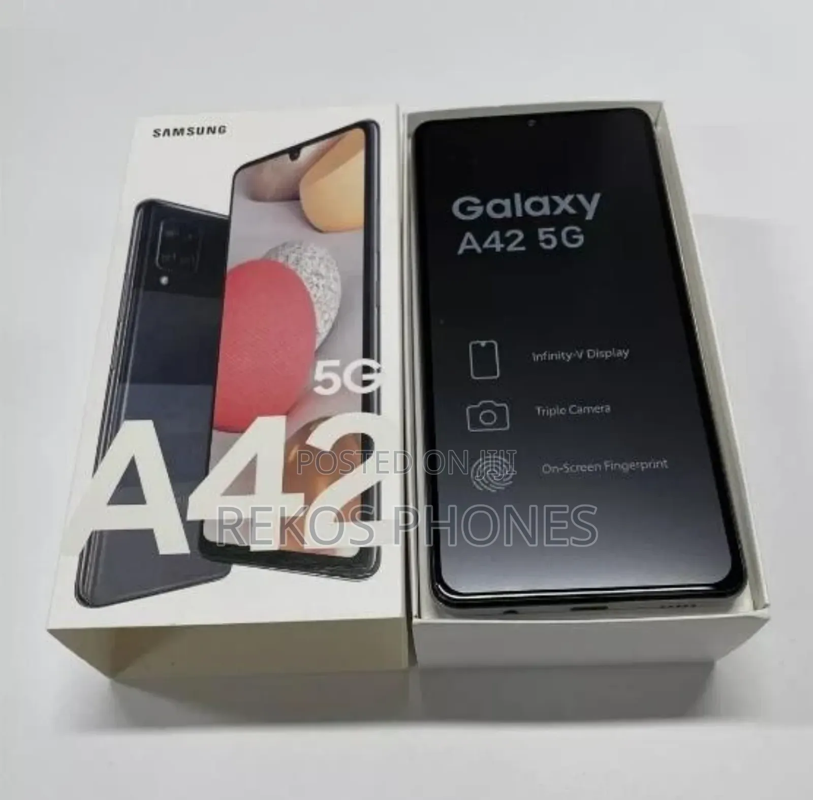 New Samsung Galaxy A42 5G 128 GB White