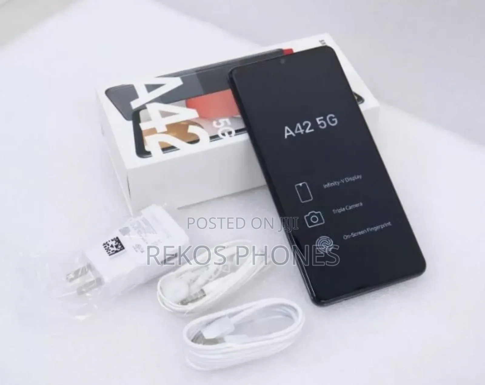 New Samsung Galaxy A42 5G 128 GB White