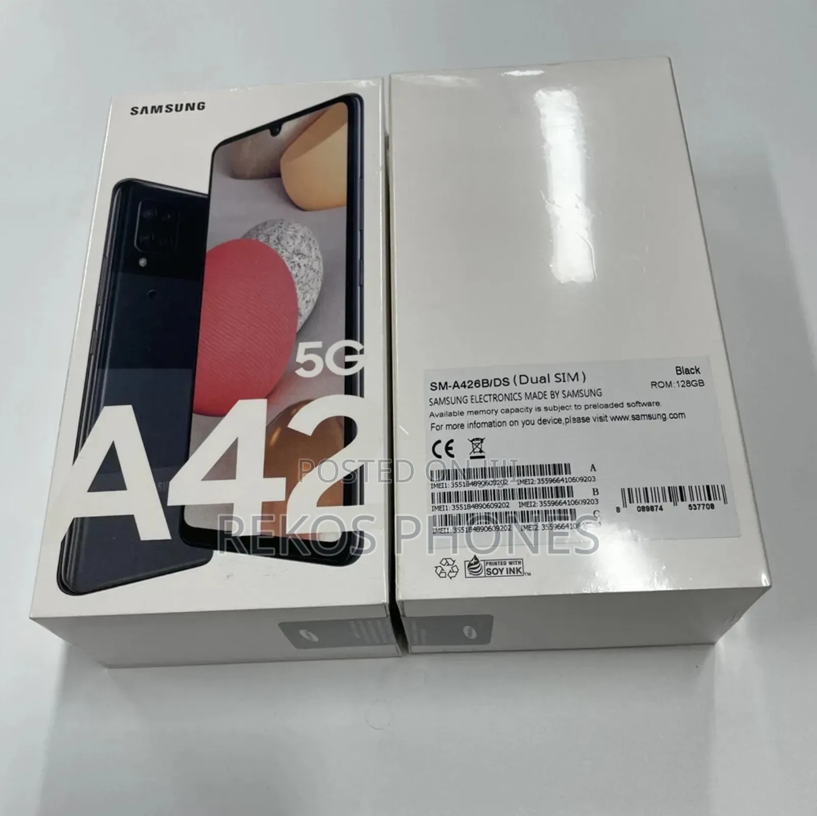 New Samsung Galaxy A42 5G 128 GB White