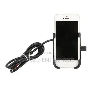 360° Motor Bikes and Bicycle Usb Mount Holder for Mobile Phones