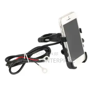 360° Motor Bikes and Bicycle Usb Mount Holder for Mobile Phones