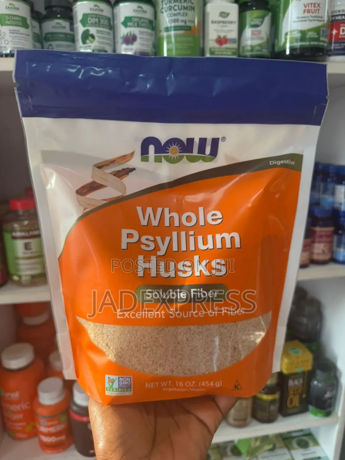 Now Whole Psyllium Husk