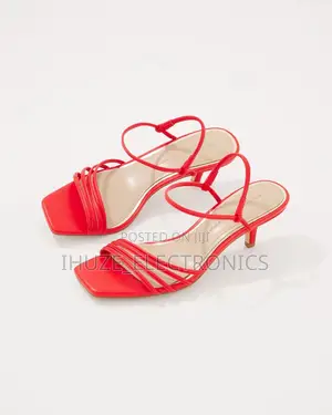 Strappy Kitten Heel Sandal (Us Sizes 7/8)