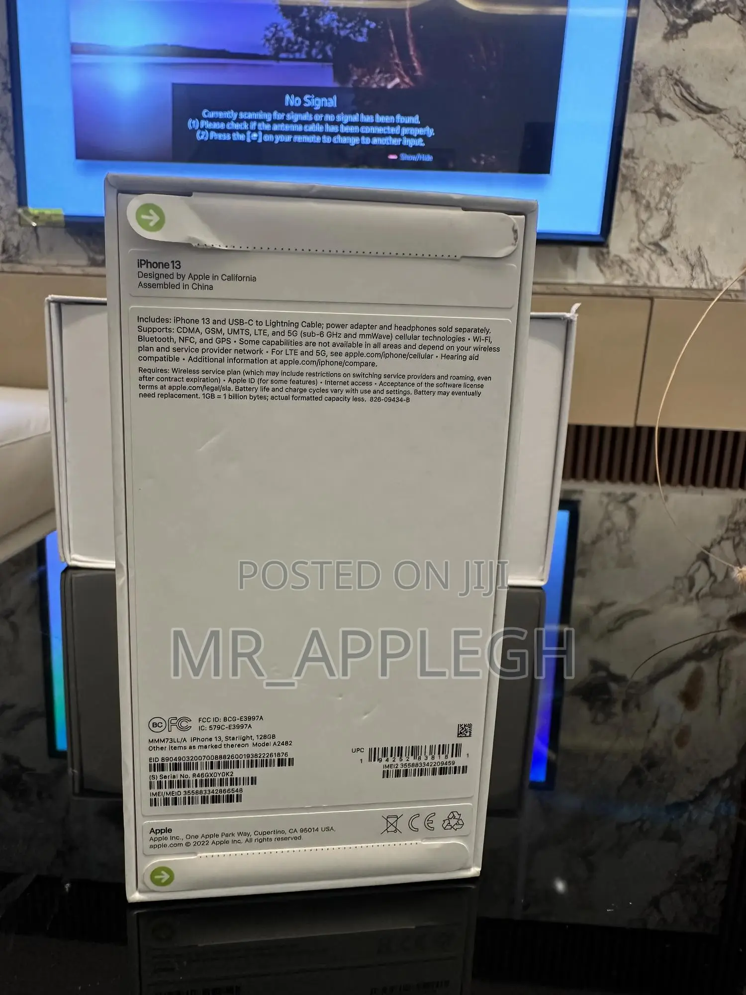 New Apple iPhone 13 128 GB White