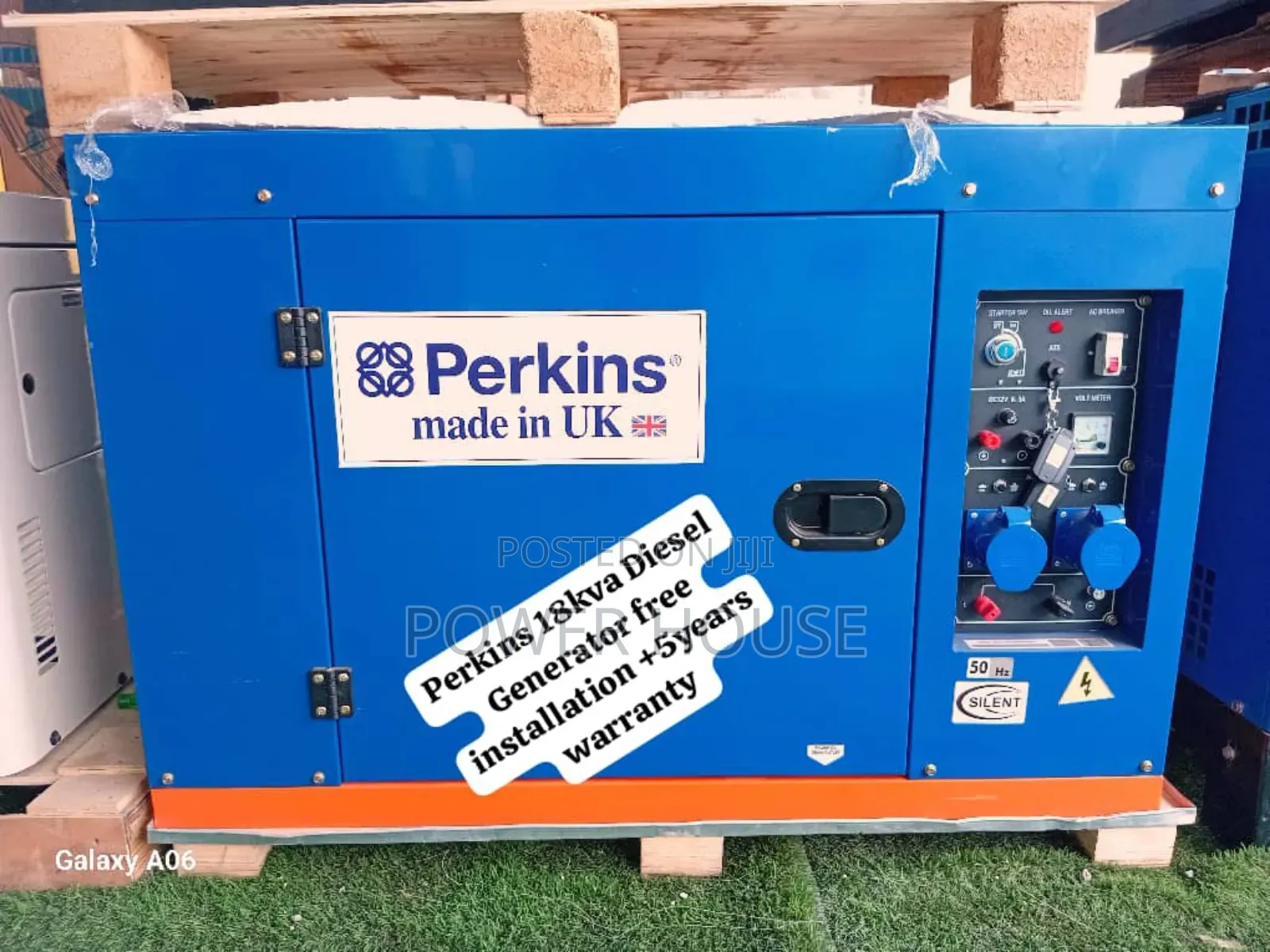 The Generator Next Door Perkins Diesel Generator 18kva Silent Perkins