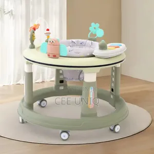 Multifunctional Anti Rollover With Music Light Baby Walker