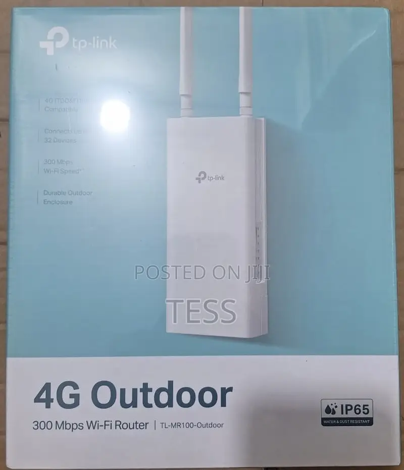 Tp-Link 4g Lte Outdoor Router 300mbps Tl-Mr100
