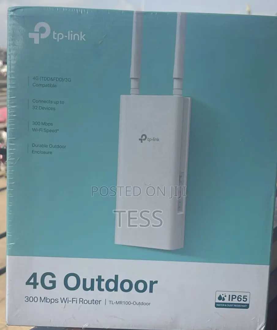 Tp-Link 4g Lte Outdoor Router 300mbps Tl-Mr100