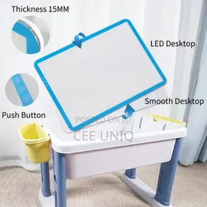 Learning Table Building Blocks Educational Toys With Whiteboard Pen