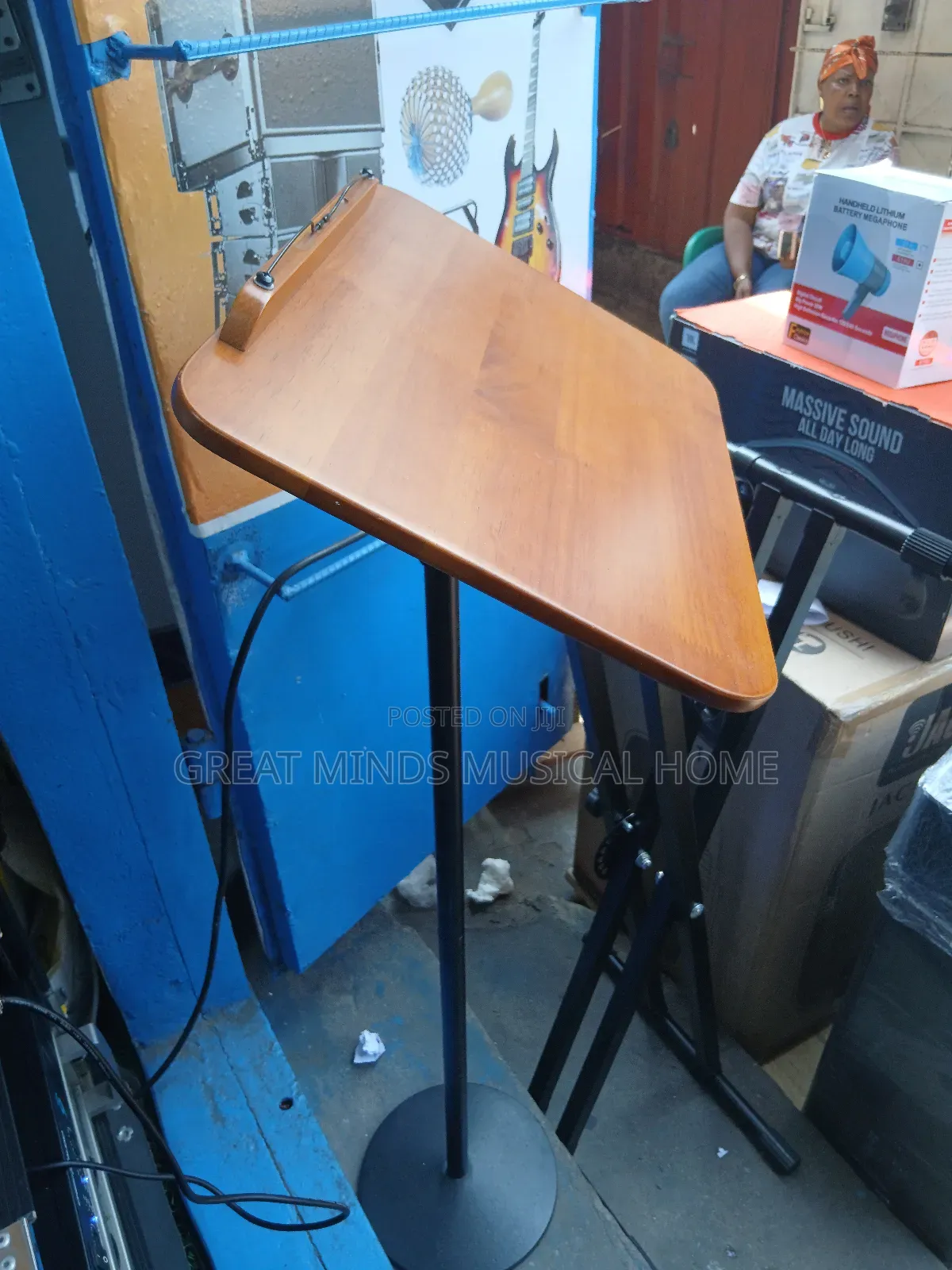 Wooden Bible Stand