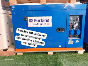 Whimsy Factory Perkins Diesel Generator 18kva Silent Perkins Generator