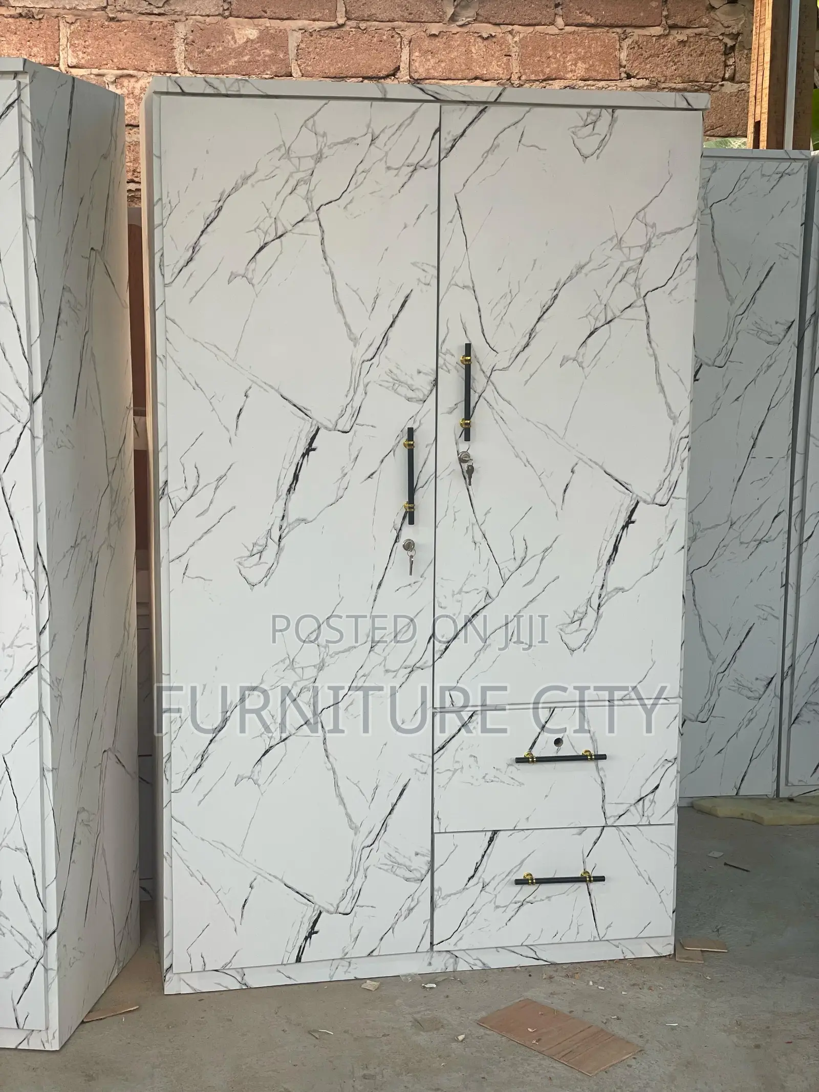 Marble 2 in 1 Wardrobe