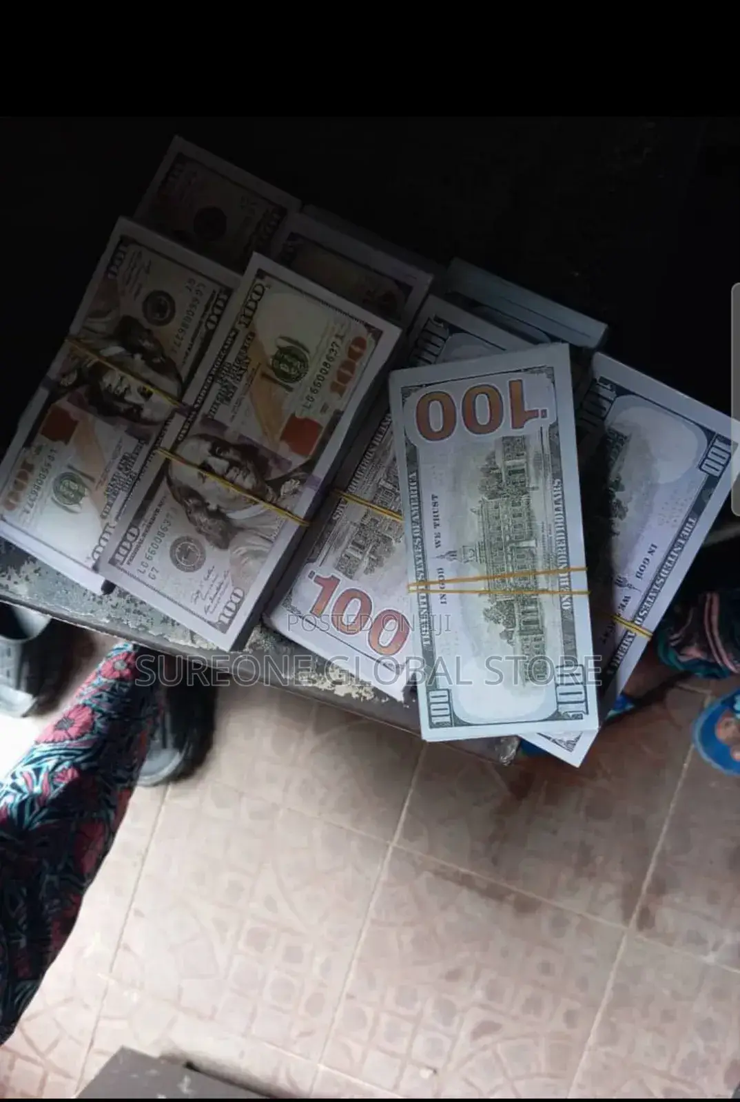 Fake Dollar Props for Movies