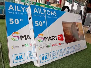 Smart Life 50 Inches Ailyons Smart Uhd Frameless Wifi Android Tv