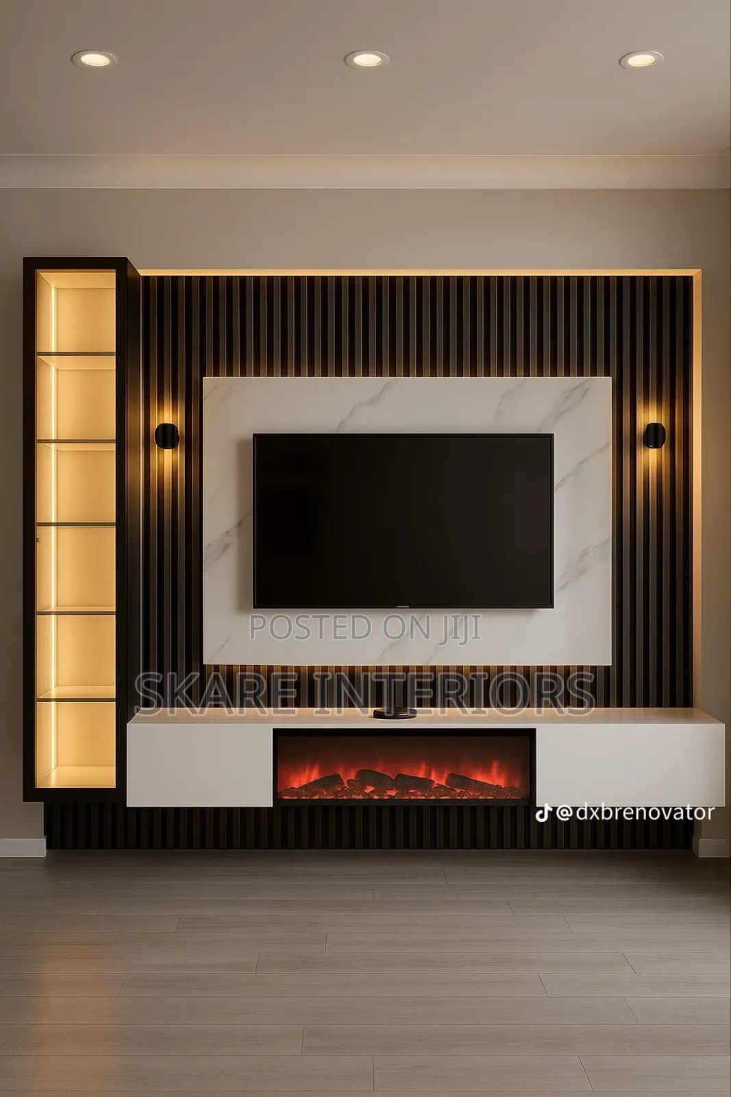 Laminated Tv Unit
