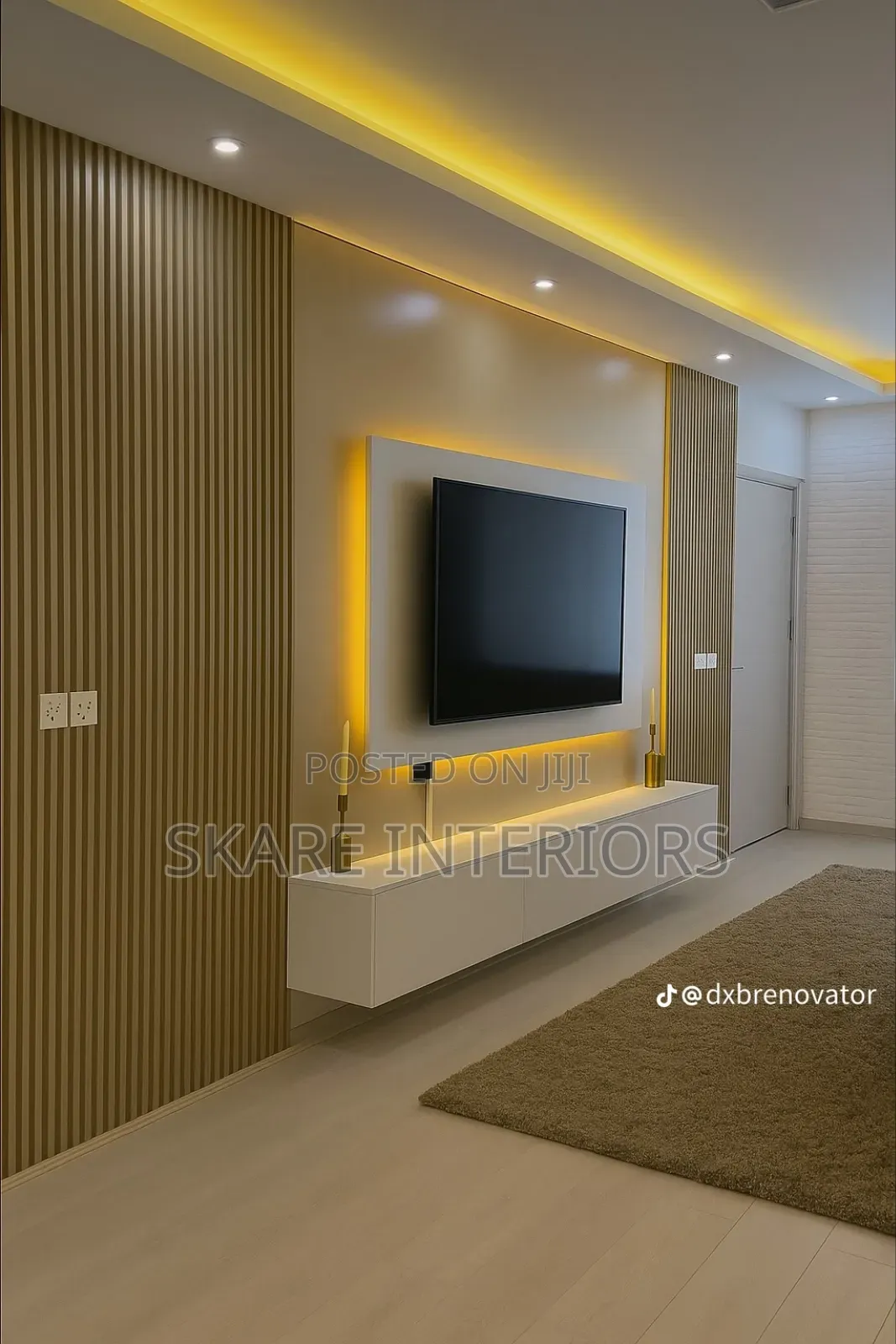 Laminated Tv Unit