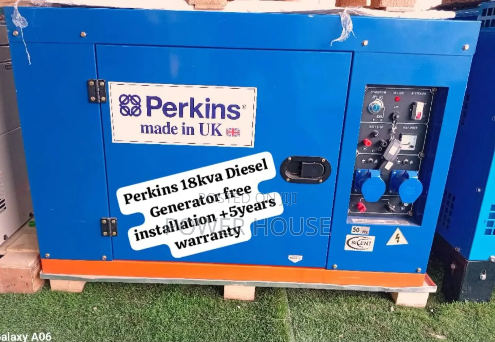 Zap-a-Thing Perkins Diesel Generator 18kva Silent Perkins Generator