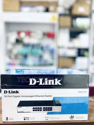 D-Link 16 Port Gigabit Unmanaged Ethernet Switch