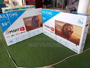 50 Inches Tv Smart Android 14 Ultra Hd Frameless Slim Tv Digital