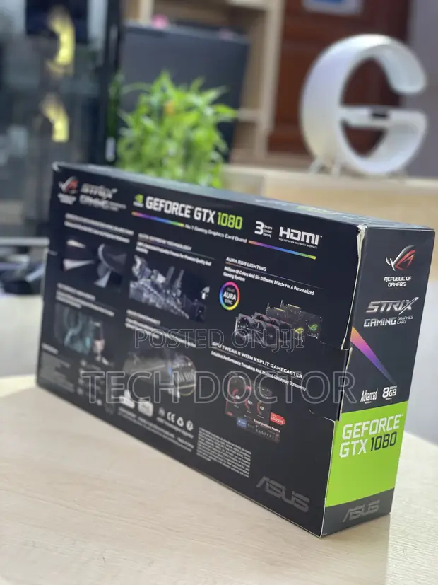 Asus Rog GTX 1080 8gb Gddr5x – Gaming Vr Ready Gpu” in Lapaz