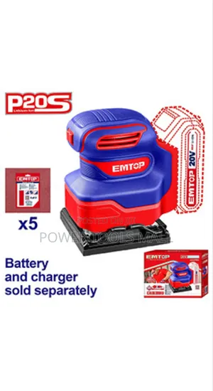 Cordless Sheet Sander Emtop