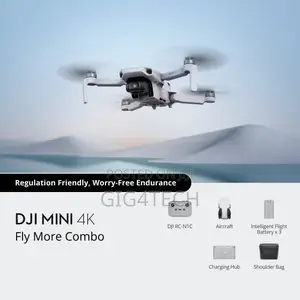 Dji Mini Combo Drone With Controller Rc-N1c