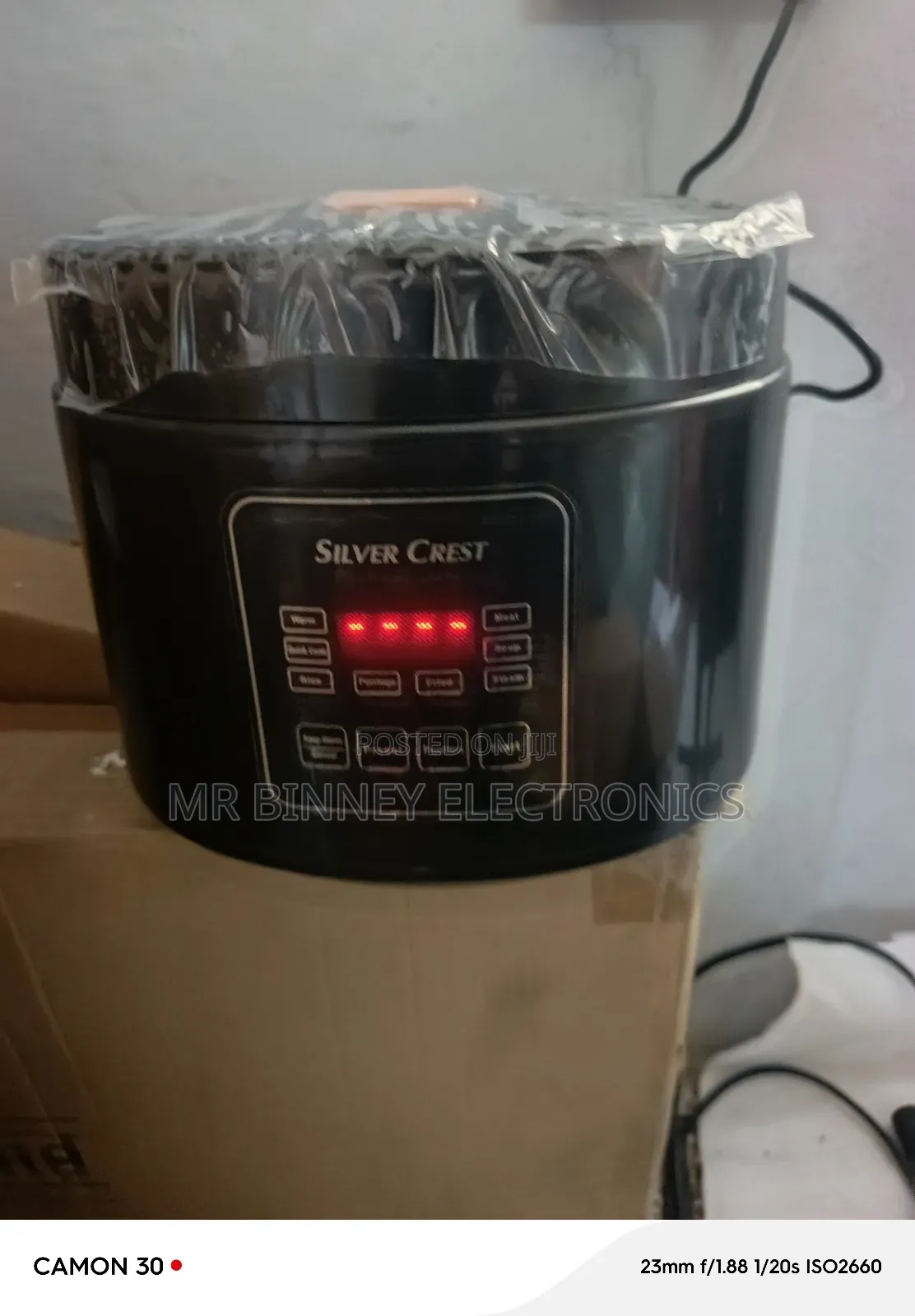 Silver Crest Rice Cooker